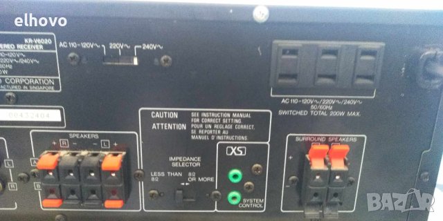 Ресивър Kenwood KR-V6020, снимка 10 - Ресийвъри, усилватели, смесителни пултове - 42245767