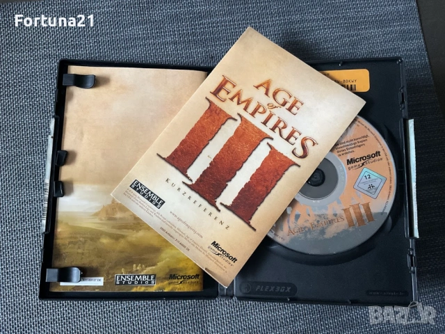PC DVD - Age of Empires III, снимка 3 - Игри за PC - 53940096