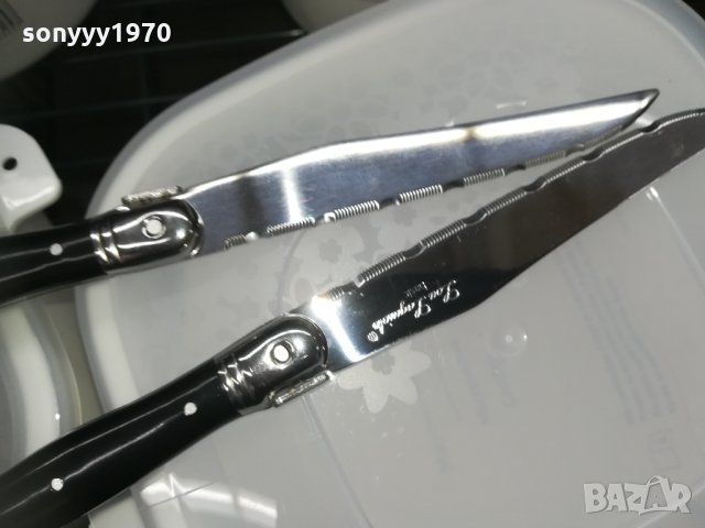 laguiole 2бр BLACK-knives france 1602210918, снимка 9 - Колекции - 31831175