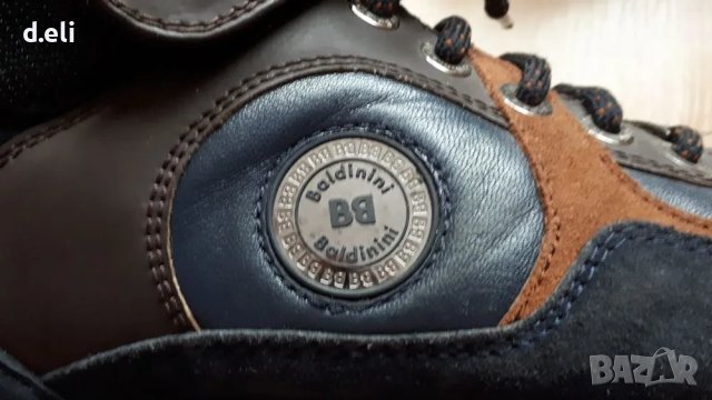 BALDININI Italy Size 41.5 100% Кожа Стелка 26.5 см., снимка 5 - Мъжки боти - 50318058