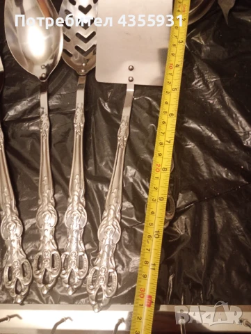 Неупотребяван Стар немски Набор стари прибори старинни немски прибори хранене , снимка 4 - Антикварни и старинни предмети - 51218328