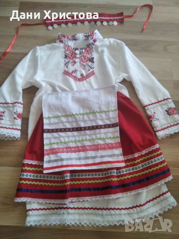 Народна носия за момиче 💯🇧🇬☘️ , снимка 3 - Сукмани - 39651495