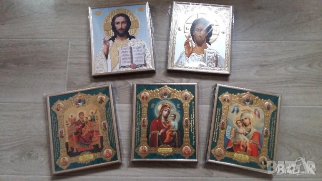 ХОРУГВА НА СВЕТИ МИНА И ДРУГИ ИКОНИ, снимка 15 - Икони - 50037729