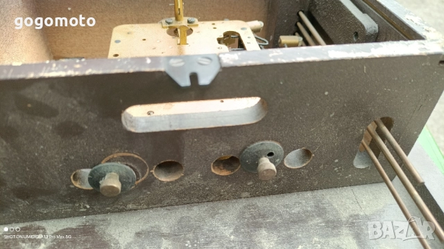 Часовник, стари, стар, антики, винтидж, арт часовник ОРИГИНАЛЕН немски, германски, GERMANY, снимка 16 - Стенни часовници - 51859280