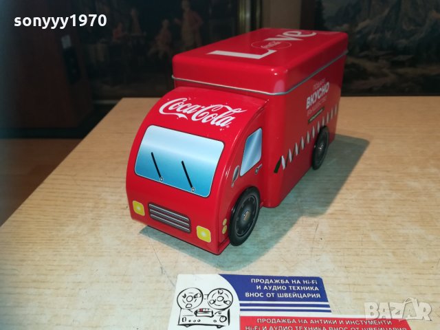 coca cola-камион-22х12х9см, снимка 5 - Колекции - 30152661