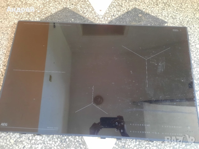 Стъкло за индукционен котлон AEG