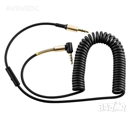 Аудио кабел/жак 3.5ММ-3.5ММ с микрофон HOCO UPA02 2 метра