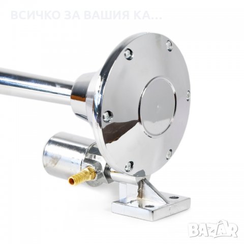 Въздушна тромба голяма кръгла с капак, хромирана 24V , TH102K, снимка 2 - Аксесоари и консумативи - 31257329