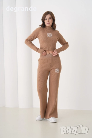 Дамски сет 2 части Loewe с ефектен ръкав , снимка 2 - Комплекти - 52787321