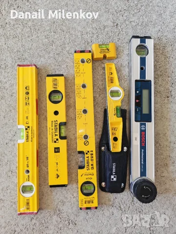 Bosch Stabila нивелири ъгломер