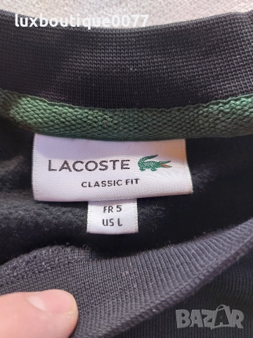 Чисто нова без етикет блуза Lacoste L, снимка 4 - Блузи - 52654347