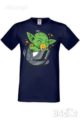 Мъжка тениска Star Wars baby yoda 3,Междузвездни войни,Филм,Изненада,Подарък,Повод,, снимка 6 - Тениски - 37718189