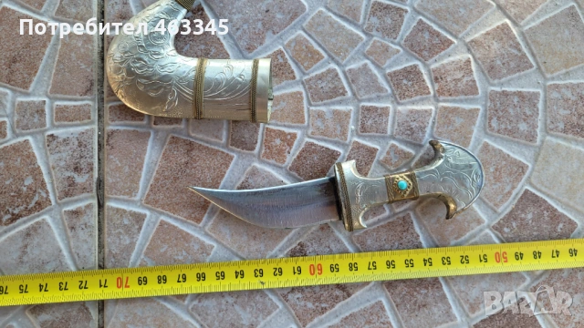 Нож, кама, кинжал, джамбия, снимка 4 - Антикварни и старинни предмети - 53262293