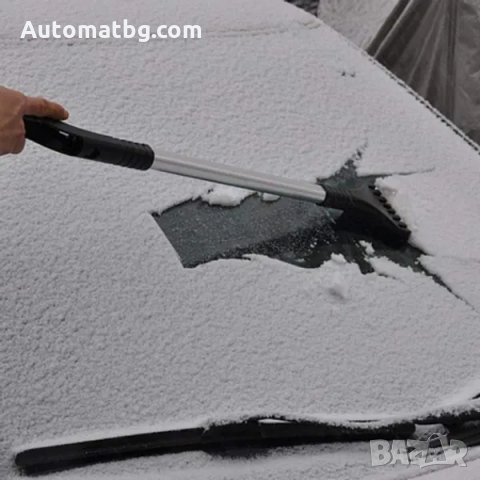 Стъргалка с четка Automat, Алумин и пластмаса, снимка 2 - Аксесоари и консумативи - 30385011