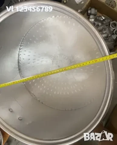 казан за курбан - Алуминиев /Арабски/ казан с капак 115 л. /104 л; 128 л/ джамийски, снимка 5 - Съдове за готвене - 50840642