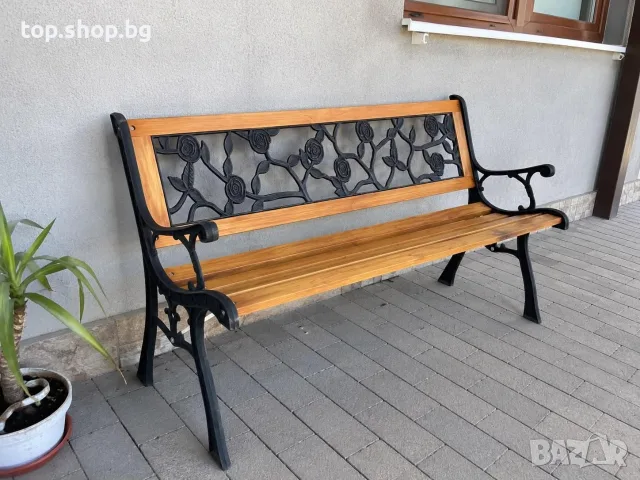 Градинска пейка 125 см нова 