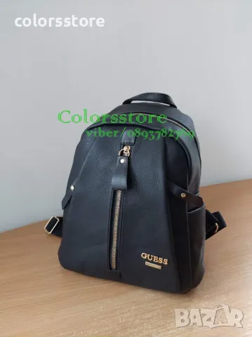 Черна раница  Guess код SG189, снимка 2 - Раници - 37837055
