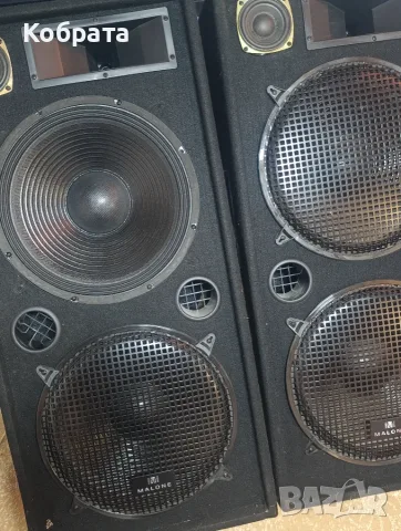 Тонколони Malone 2x15", снимка 2 - Тонколони - 55970401