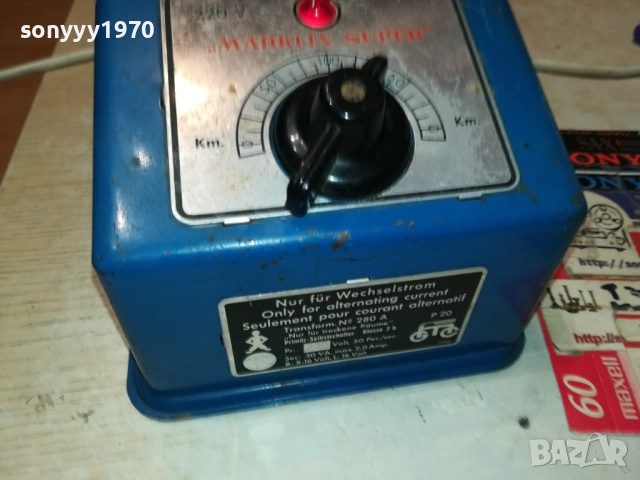 MARKLIN SUPER 280-MADE IN GERMANY-ВНОС SWISS 1109251634, снимка 6 - Друга електроника - 51680955