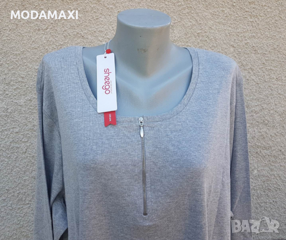 7XL  Нова  блуза Sheego , снимка 2 - Блузи с дълъг ръкав и пуловери - 36451143