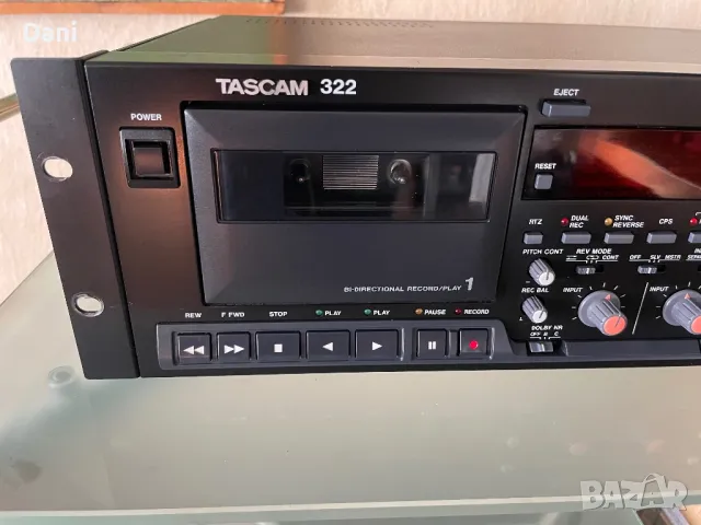 Професионален дек Tascam 322, снимка 6 - Декове - 48852305