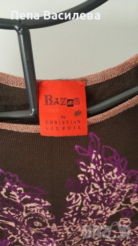 Дамска тениска на Christian LACROIX, снимка 3 - Тениски - 17273716