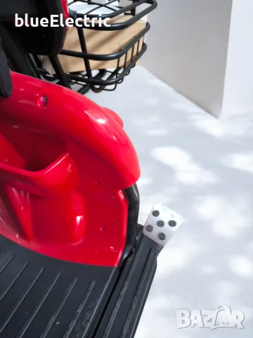 Електрическа Триместна Триколка blueElectric POWER LUX CAYENNE 2500W | 48V | 25AH | RED, снимка 12 - Мотоциклети и мототехника - 49745529
