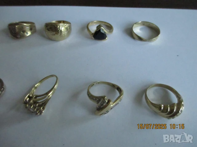 Златни пръстени Обновена, снимка 4 - Пръстени - 18265187