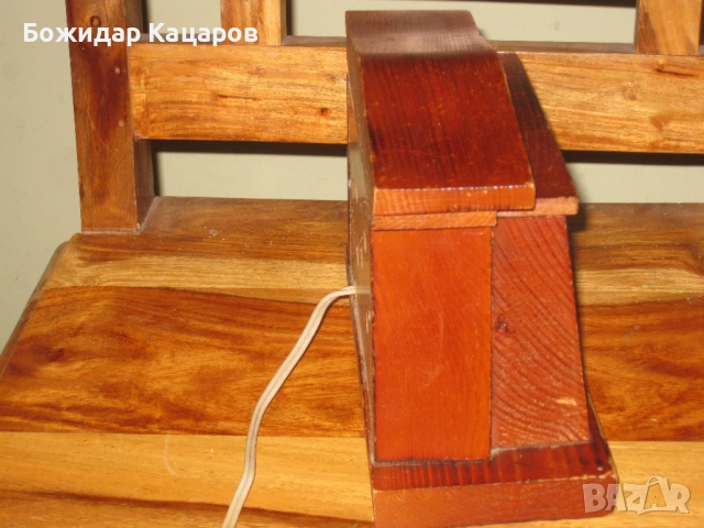 Стара, работеща декортивна лампа. Цена 17 евро. Пращам по куриер. За София, може и лично да минете., снимка 5 - Антикварни и старинни предмети - 54171336