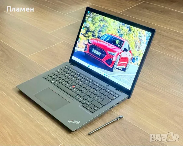 Lenovo ThinkPad L13 Yoga Gen 3 / CORE I7-1255U / 16GB Ram / 512GB SSD / 2 in 1 / FHD+ TouchScreen, снимка 4 - Лаптопи за работа - 55941331