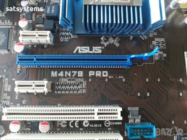 Дънна платка Asus M4N78 PRO Socket AM2, снимка 4 - Дънни платки - 44216752