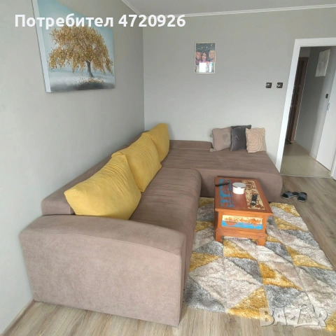 Ъглов диван с опция сън! 