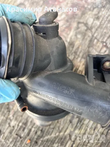Корпус термостат за Мерцедес Ц-класа W204. OM651, снимка 4 - Части - 50152283