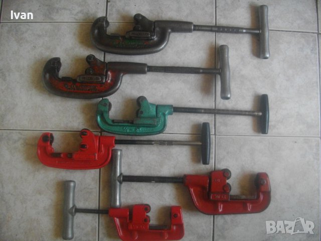 Голям Тръборез-1/8-2 Цола-RIDGID/ ROTHENBERGER/ VIRAX/ STUREM-САЩ/Герм-Професионални, снимка 2 - Други инструменти - 37292934