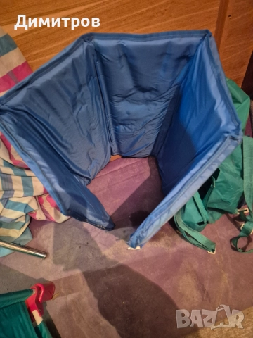 Преносима сгъваема детска(бебешка)кошара, снимка 4 - Къмпинг мебели - 52945100