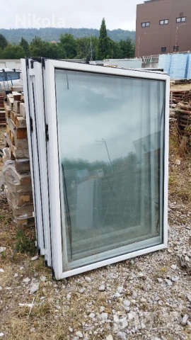 Алуминиеви крила от прозорци без каса - дограма прозорец 116/164 и 68/167см, снимка 4 - Дограми - 51222480