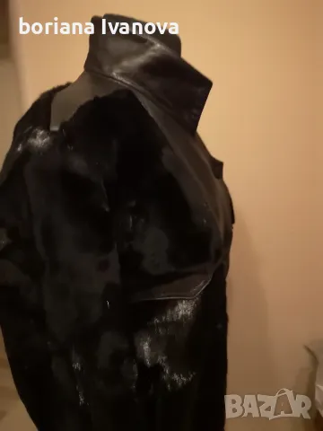 Красотичка естествена кожа с косъм пони намалям на 70лв , снимка 12 - Якета - 48348298