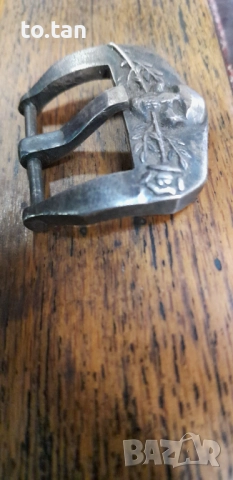 Сребърен бъкъл за часовник, снимка 2 - Мъжки - 52560912