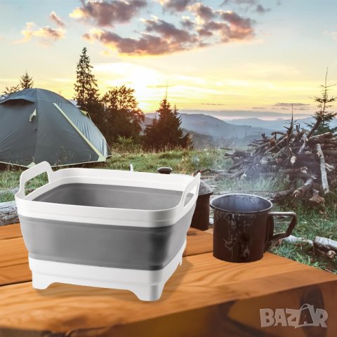 ПРОМОЦИЯ Сгъваема мивка за къмпинг с вградено оттичане, снимка 3 - Къмпинг мебели - 42832943