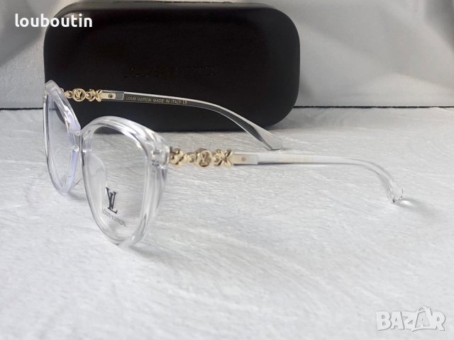 Louis Vuitton Прозрачни слънчеви,диоптрични рамки очила за компютър, снимка 9 - Слънчеви и диоптрични очила - 42765179