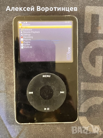 Рядък Apple iPod 5.5 Gen (Enhanced) 80GB - Перфектен диск (Rockbox)