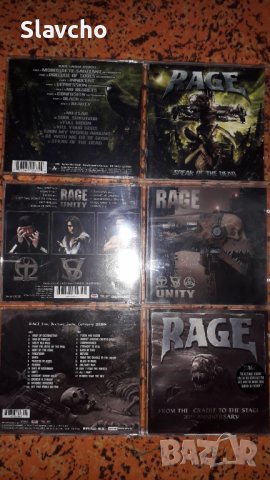 Компакт дискове на - RAGE /Speak Of The Dead /From The Cradle To The Stage/Unity, снимка 2 - CD дискове - 37800349