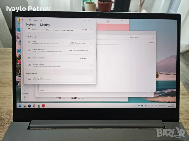 Lenovo ThinkBook 15p G2 | i7-11800H | RTX 3050 Ti | 32GB | 1TB | 4K, снимка 4 - Лаптопи за работа - 55709767