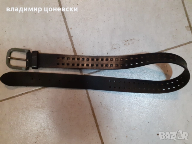 Мъжки- юношески колан от естествена кожа