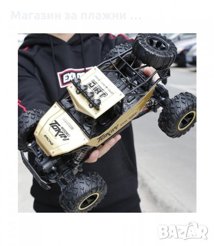 ДЕТСКА КОЛИЧКА ROCK CRAWLER 4WD 1:12 С ДИСТАНЦИОННО УСТРОЙСТВО - код 1:14-2516, снимка 5 - Електрически играчки - 34194506
