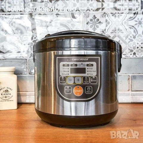 Мултикукър Esperanza 860W, 5 литра, 11 Програми, 24м. Гаранция, снимка 10 - Мултикукъри - 54181791
