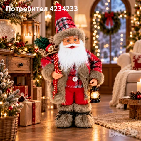 Дядо Коледа 60см., снимка 8 - Декорация за дома - 56542871