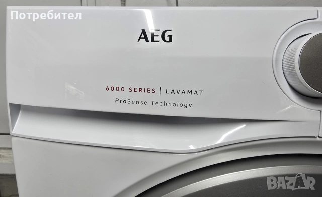 Инверторна Пералня AEG 6000 Series 8кг А+++ 1400 оборота, снимка 3 - Перални - 53305189