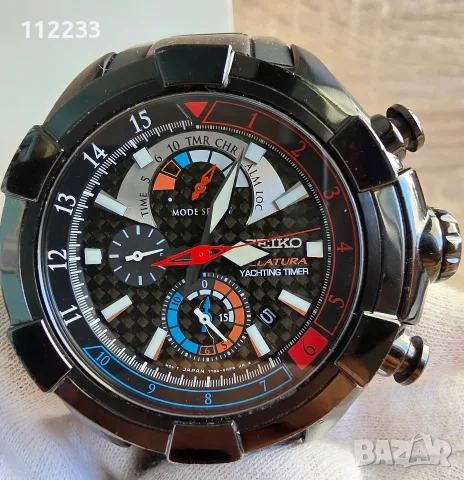 БАРТЕР Seiko Velatura Yachting Timer Chronograph, снимка 3 - Мъжки - 51824251