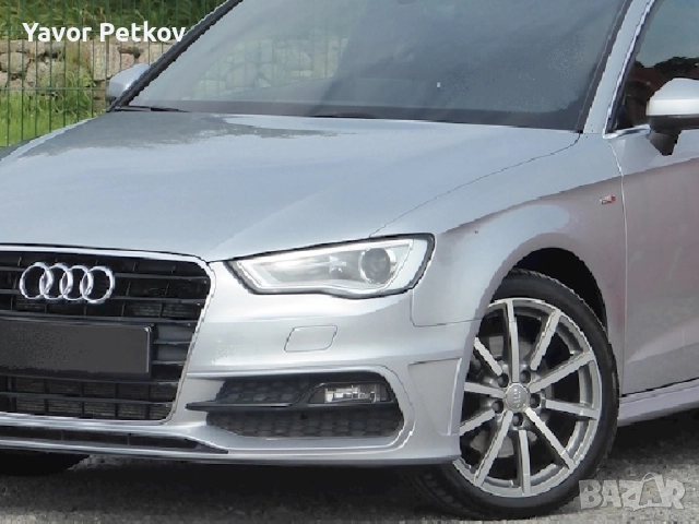 2015 AUDI A3 S-Line части от предната броня , снимка 3 - Части - 52065135